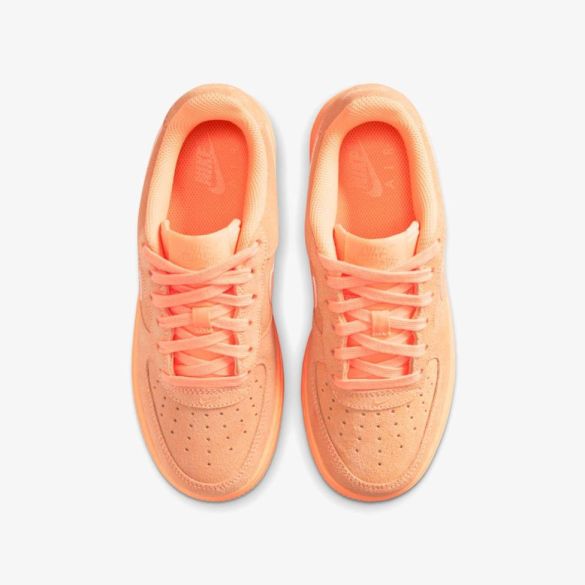 Детские кроссовки NIKE AIR FORCE 1 SUEDE ORANGE PULSE (GS)_image_4