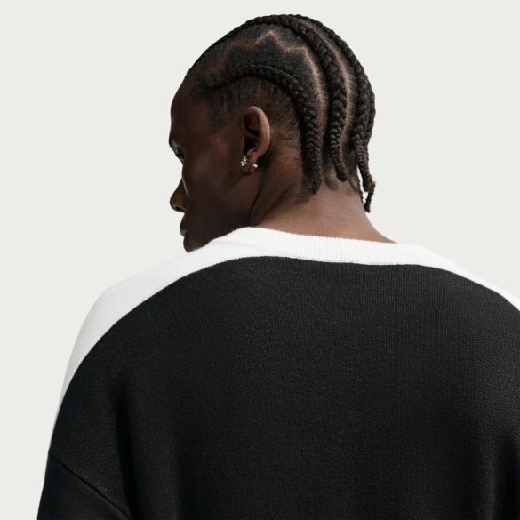Чоловічий лонгслів NIKE M NK CLUB SWEATER JERSEY_image_2