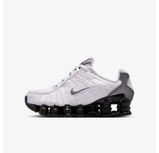 Детские кроссовки NIKE SHOX TL METALLIC COOL GREY / BLACK (GS)
