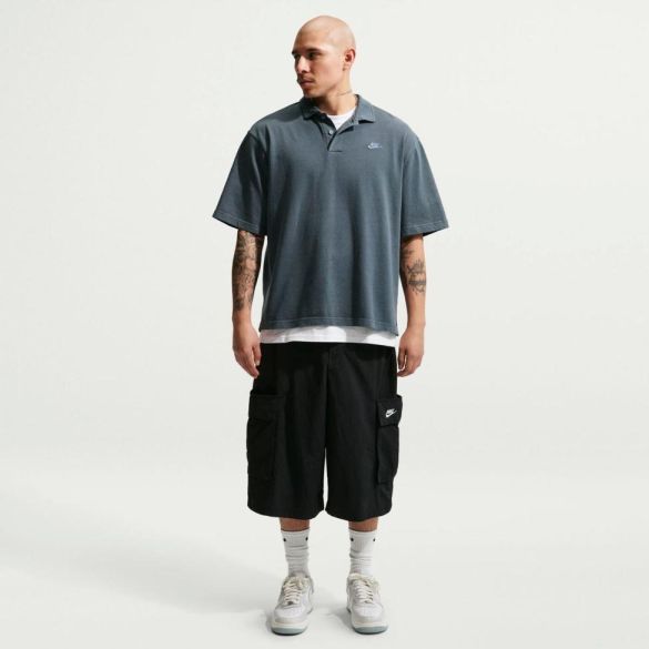 Мужское поло NIKE M NK CLUB JERSEY POLO WASHED_image_4