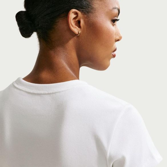 Женская футболка NIKE W NSW RIB MOD CRP JDI TEE_image_2