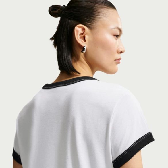 Женская футболка NIKE W NSW SS RINGER TEE VNTG RUN_image_2