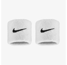 Напульсники NIKE SWOOSH CLASSIC WRISTBANDS 2PK WHITE/BLACK OSFM