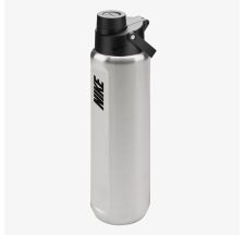 Пляшка NIKE SS RECHARGE CHUG BOTTLE 24 OZ RFSH BRUSHED STAINLESS STEEL/BLACK/BLACK 24OZ
