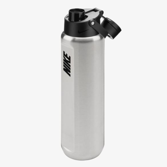 Пляшка NIKE SS RECHARGE CHUG BOTTLE 24 OZ RFSH BRUSHED STAINLESS STEEL/BLACK/BLACK 24OZ_image_3