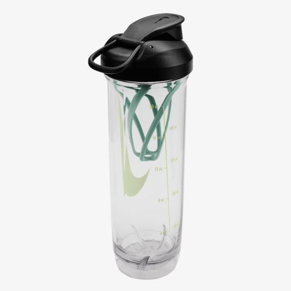 Бутылка NIKE TR RECHARGE SHAKER BOTTLE 2.0 24 OZ CLEAR/BLACK/CANNON/VOLT 24OZ_image_2