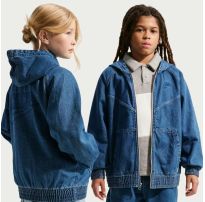 Детская толстовка NIKE K NSW WR DENIM FZ JACKET_image_14
