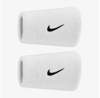 Напульсники NIKE SWOOSH CLASSIC DOUBLEWIDE WRISTBANDS 2PK WHITE/BLACK OSFM_image_1