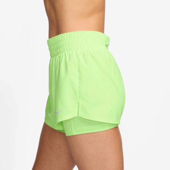 Женские шорты NIKE W NK ONE DF MR 3IN 2N1 SHORT_image_3