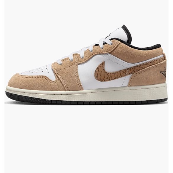 Кросівки Air Jordan 1 Low Se Brown Elephant Gs White/Brown DZ5368-201_image_2