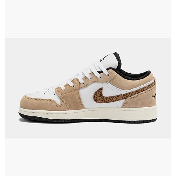 Кросівки Air Jordan 1 Low Se Brown Elephant Gs White/Brown DZ5368-201_image_4