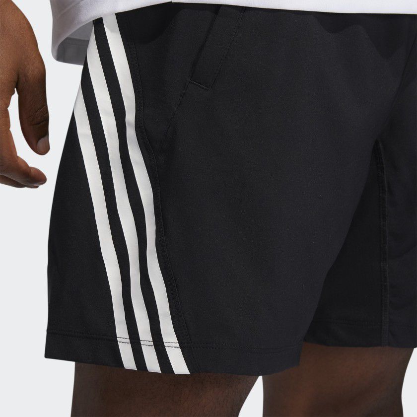Шорты для фитнеса Adidas AEROREADY 3-Stripes 8-Inch Performance GM0643_image_5