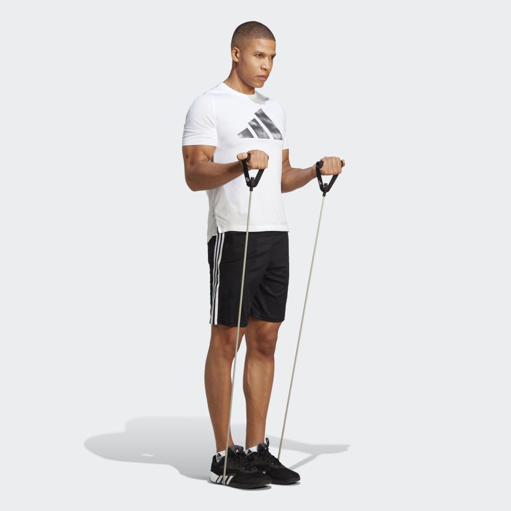 Шорты для тренировок Adidas Train Essentials Piqué 3-Stripes IB8243_image_4