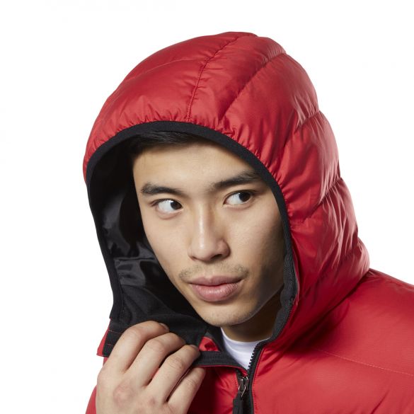 Чоловік пуховик Reebok Outerwear Synthetic DX2420_image_4