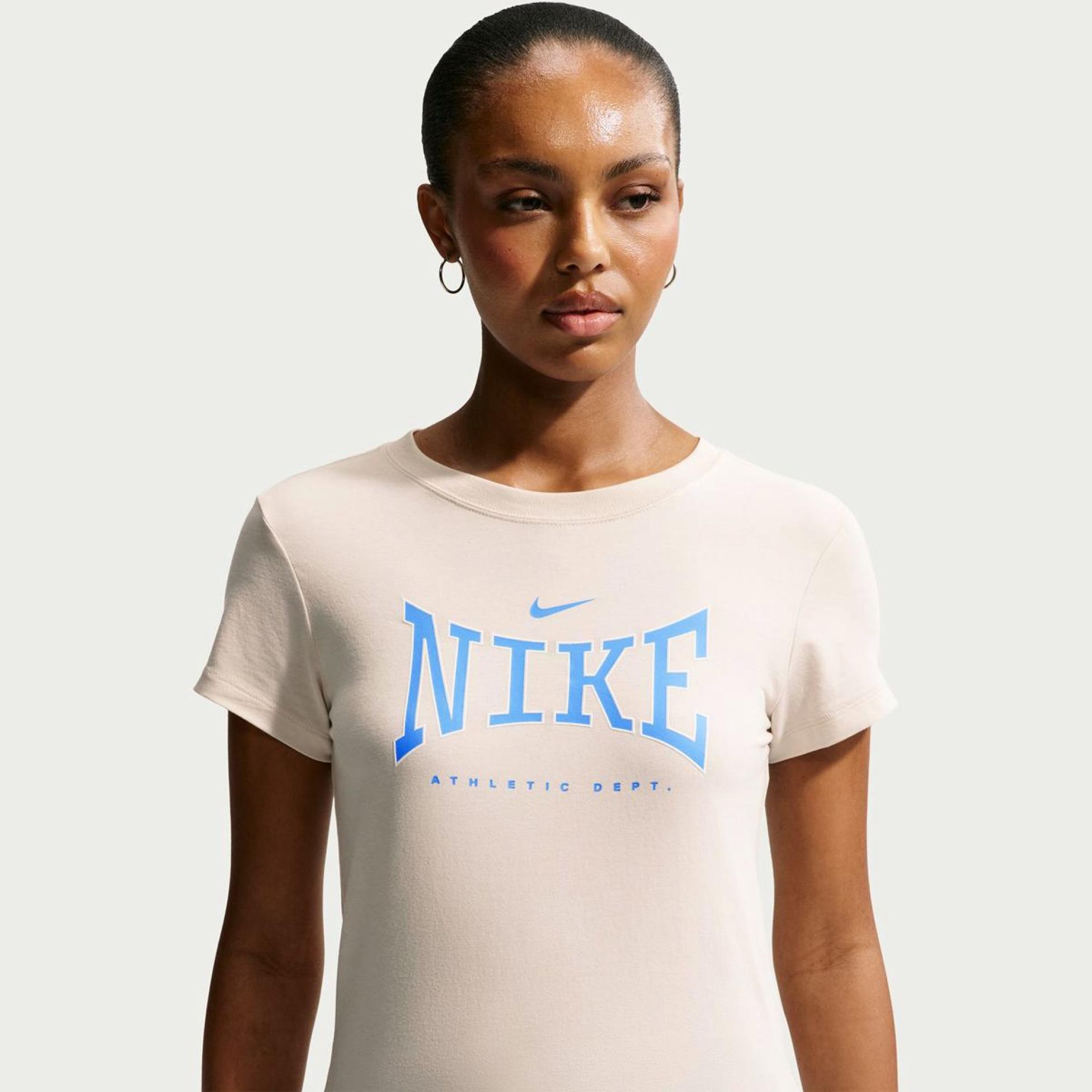 Жіноча футболка NIKE W NSW MOD CROP ATH LEAGUE TEE