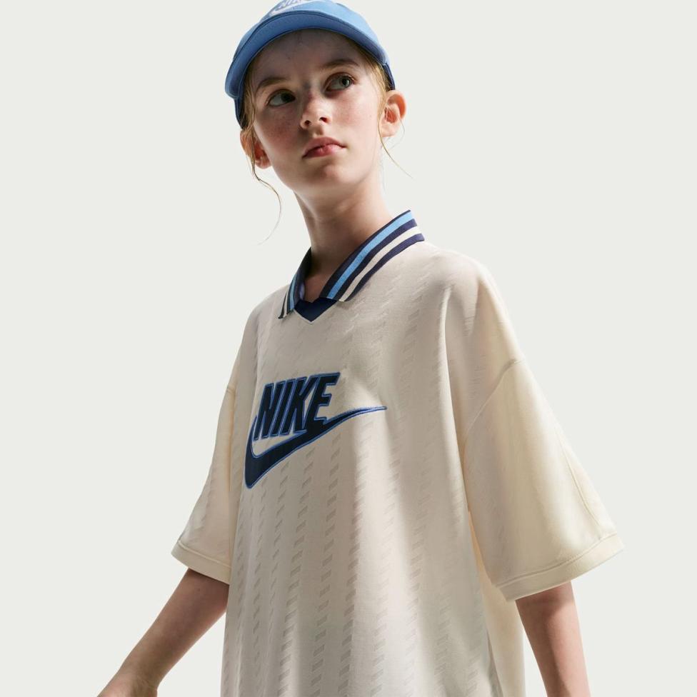 Детская футболка NIKE K NSW CLN JERSEY SS TOP_image_3