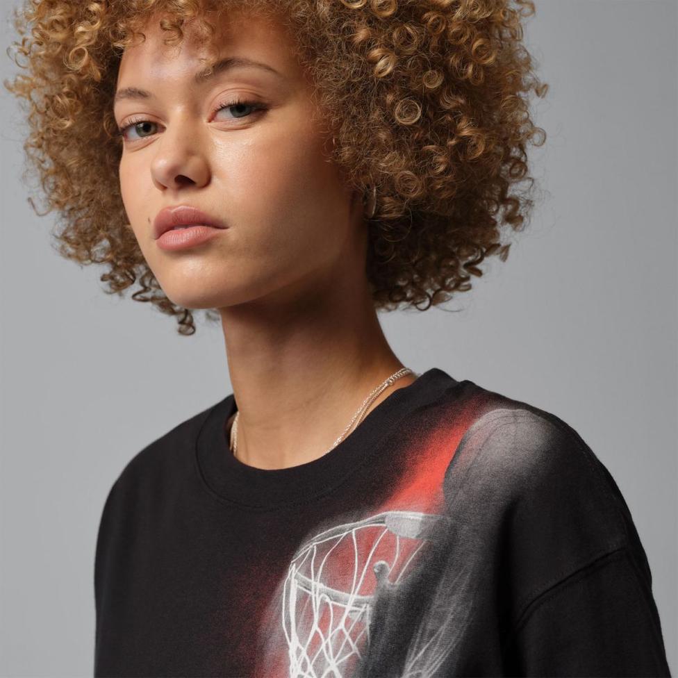 Жіноча футболка NIKE W J SPT DF SS GFX TEE HTG_image_3