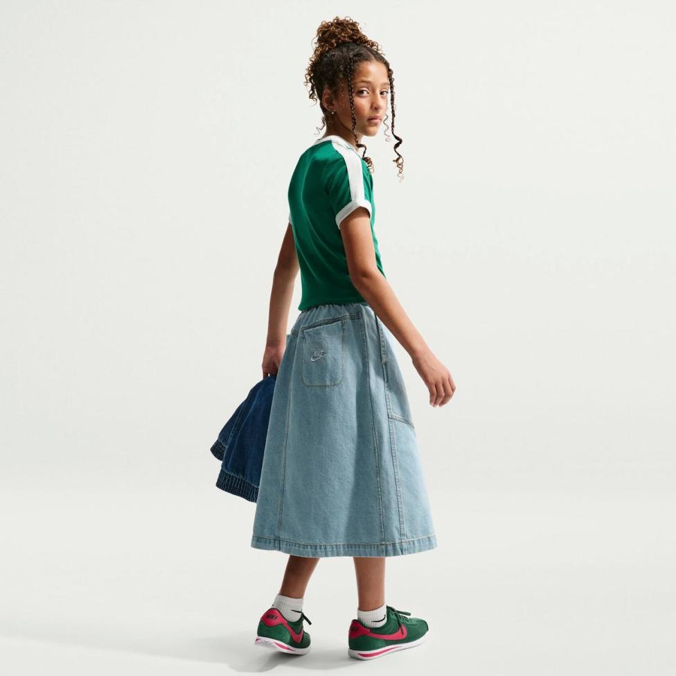 Жіноча спідниця NIKE G NSW CLN DENIM MIDI SKIRT_image_5