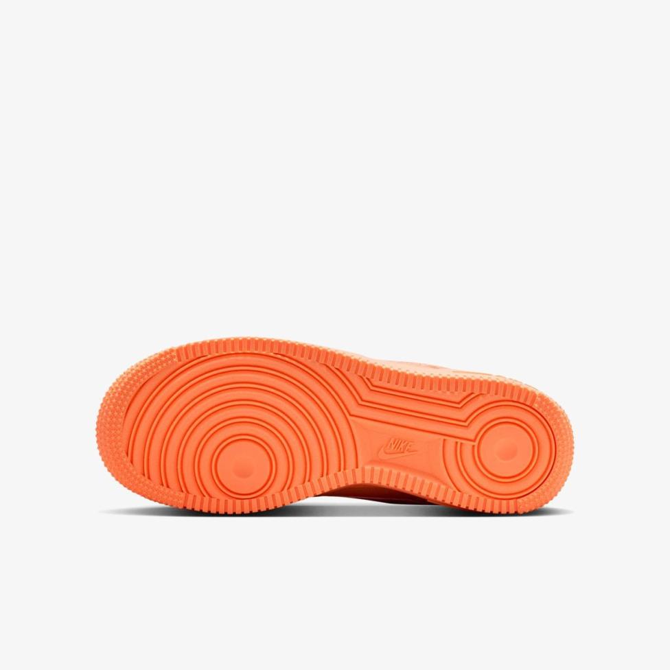 Дитячі кросівки NIKE AIR FORCE 1 SUEDE ORANGE PULSE (GS)