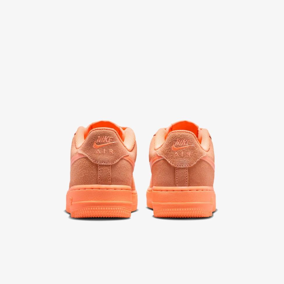 Детские кроссовки NIKE AIR FORCE 1 SUEDE ORANGE PULSE (GS)_image_6