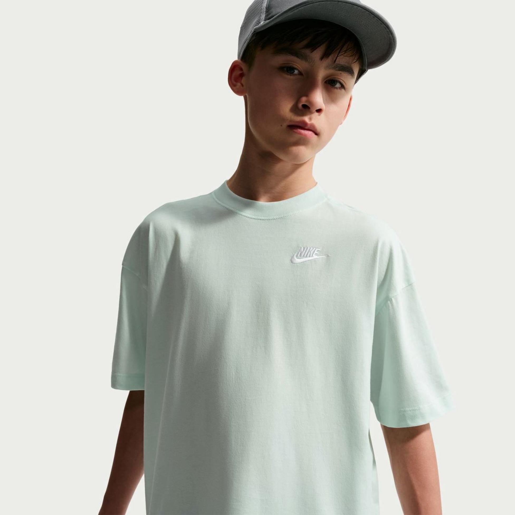 Дитяча футболка NIKE K NSW TEE OS EMB FUTURA LBR