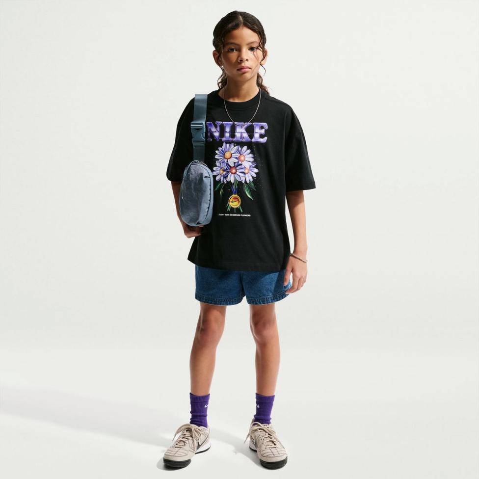 Дитяча футболка NIKE G NSW TEE FLOWERS OS_image_4