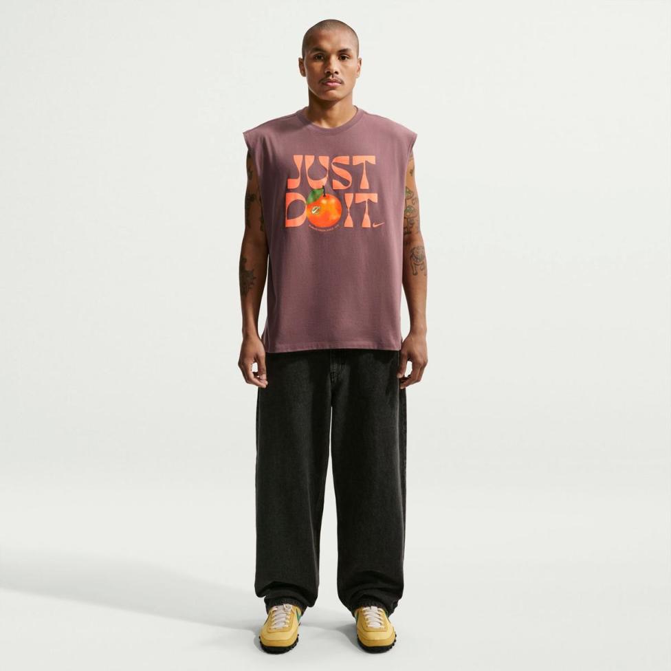 Чоловіча футболка NIKE U NSW TEE LSE SLVLS ORANGE_image_4