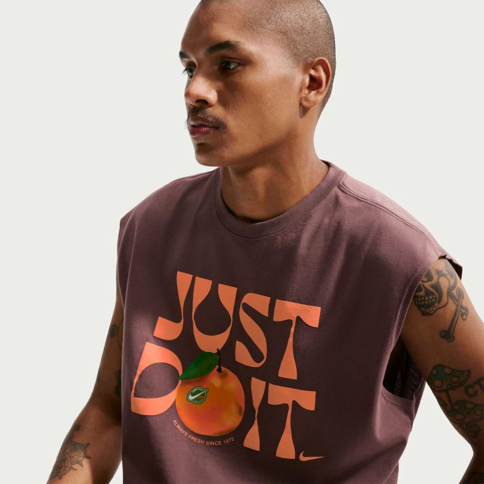 Чоловіча футболка NIKE U NSW TEE LSE SLVLS ORANGE_image_3