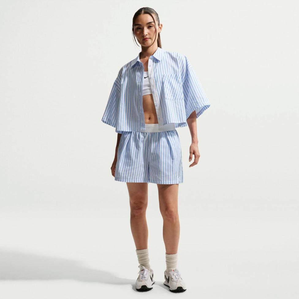Жіночі шорти NIKE W NSW OFFLN WVN PPLN STRP SHRT_image_4
