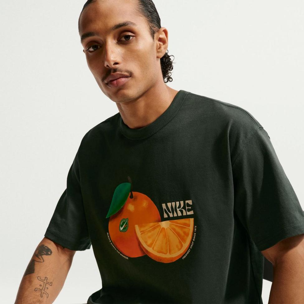 Мужская футболка NIKE U NSW TEE LSE PREM ORANGE_image_3
