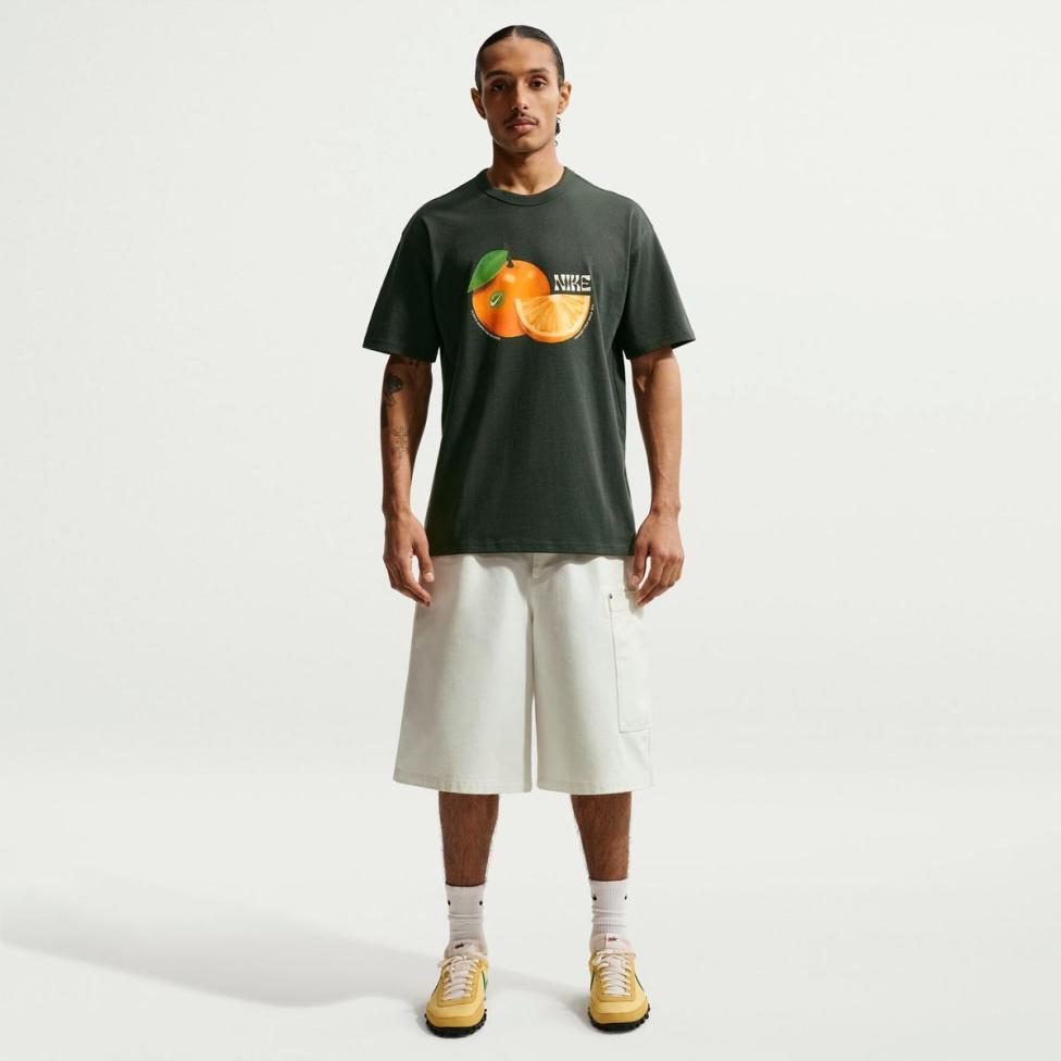 Мужская футболка NIKE U NSW TEE LSE PREM ORANGE_image_4