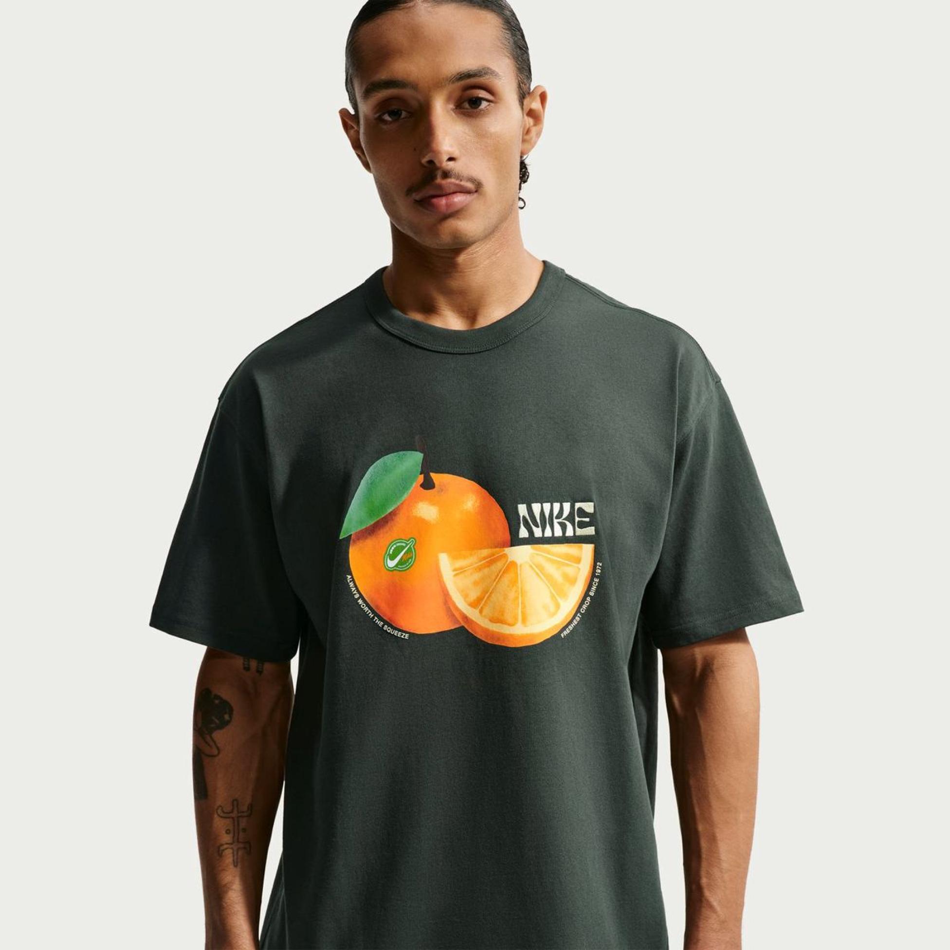 Чоловіча футболка NIKE U NSW TEE LSE PREM ORANGE