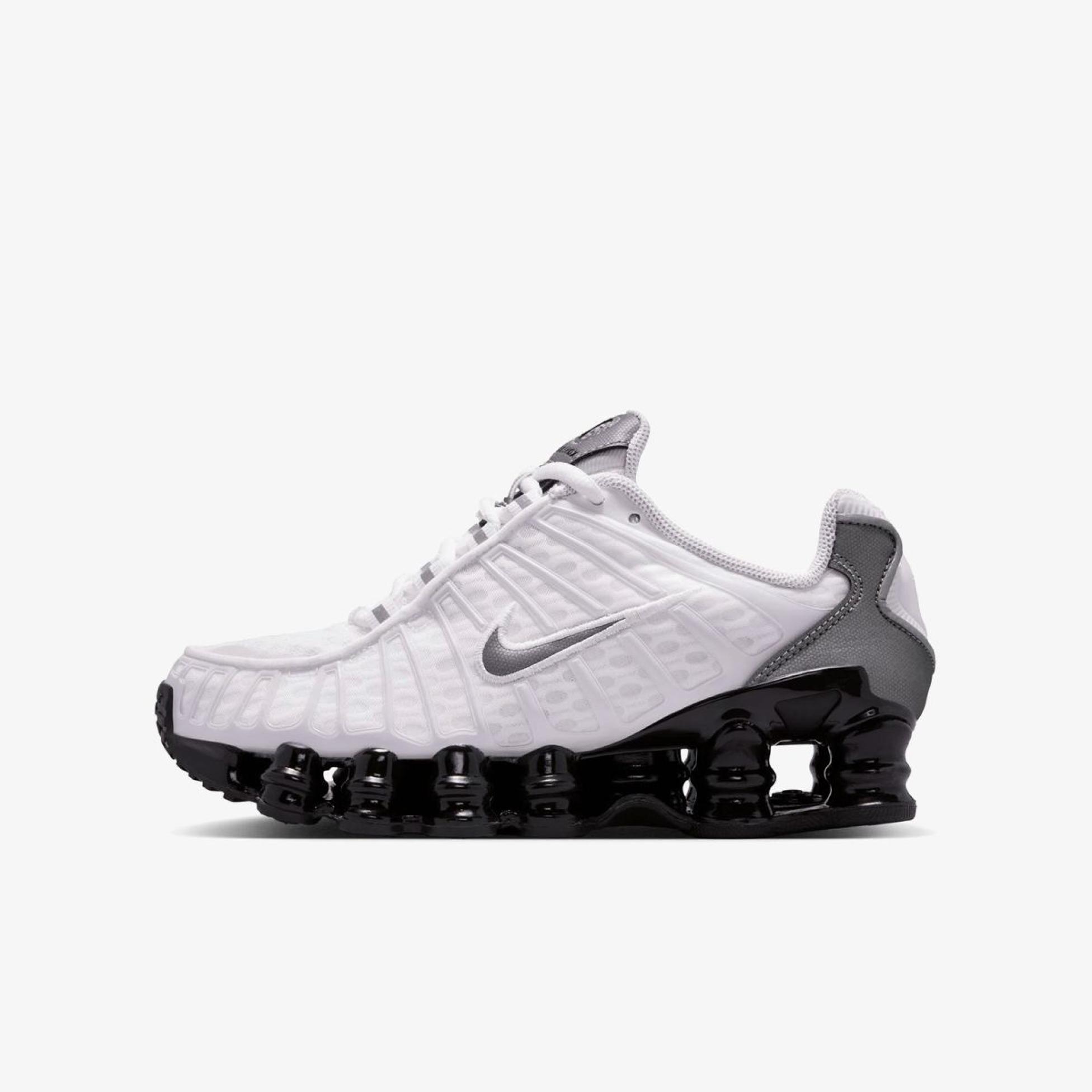 Дитячі кросівки NIKE SHOX TL METALLIC COOL GREY / BLACK (GS)