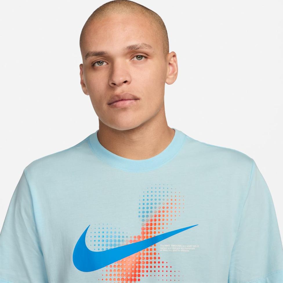 Чоловіча футболка NIKE M NSW TEE 6MO SWOOSH_image_3
