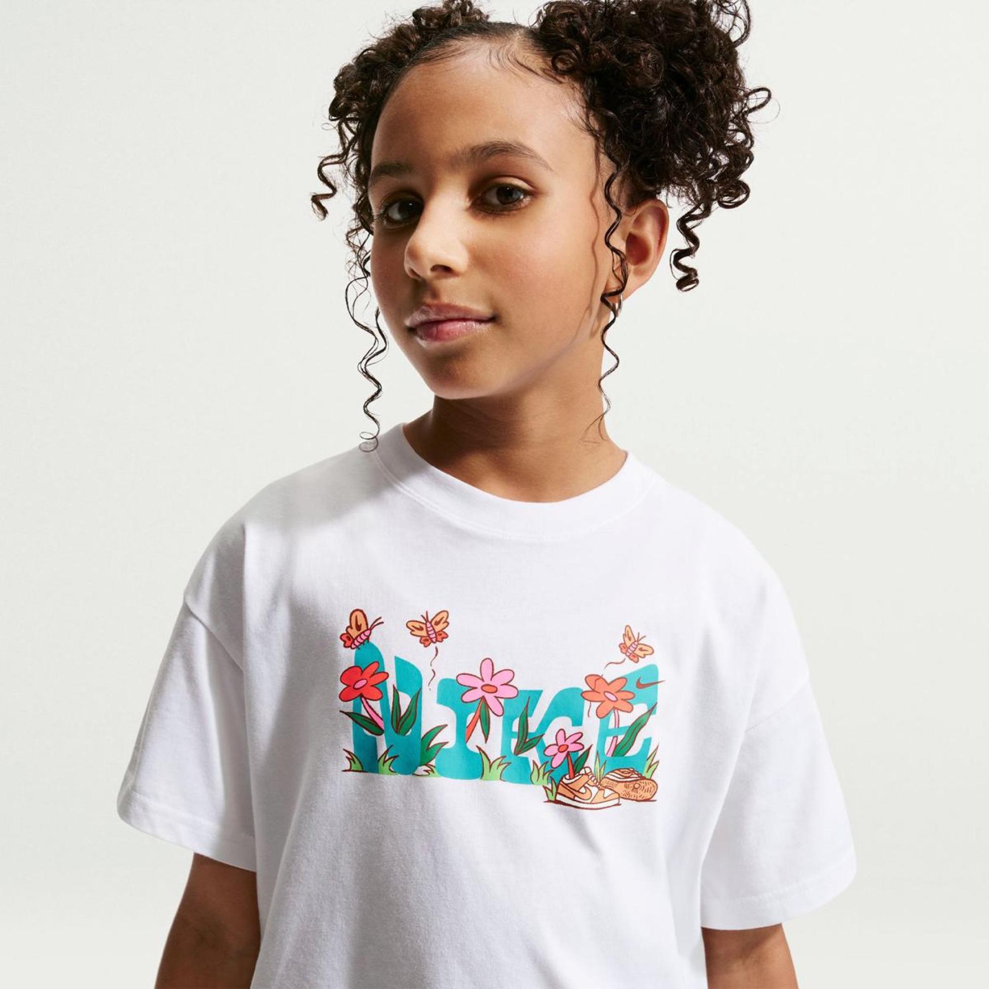 Дитяча футболка NIKE G NSW TEE OC BOXY CAMP