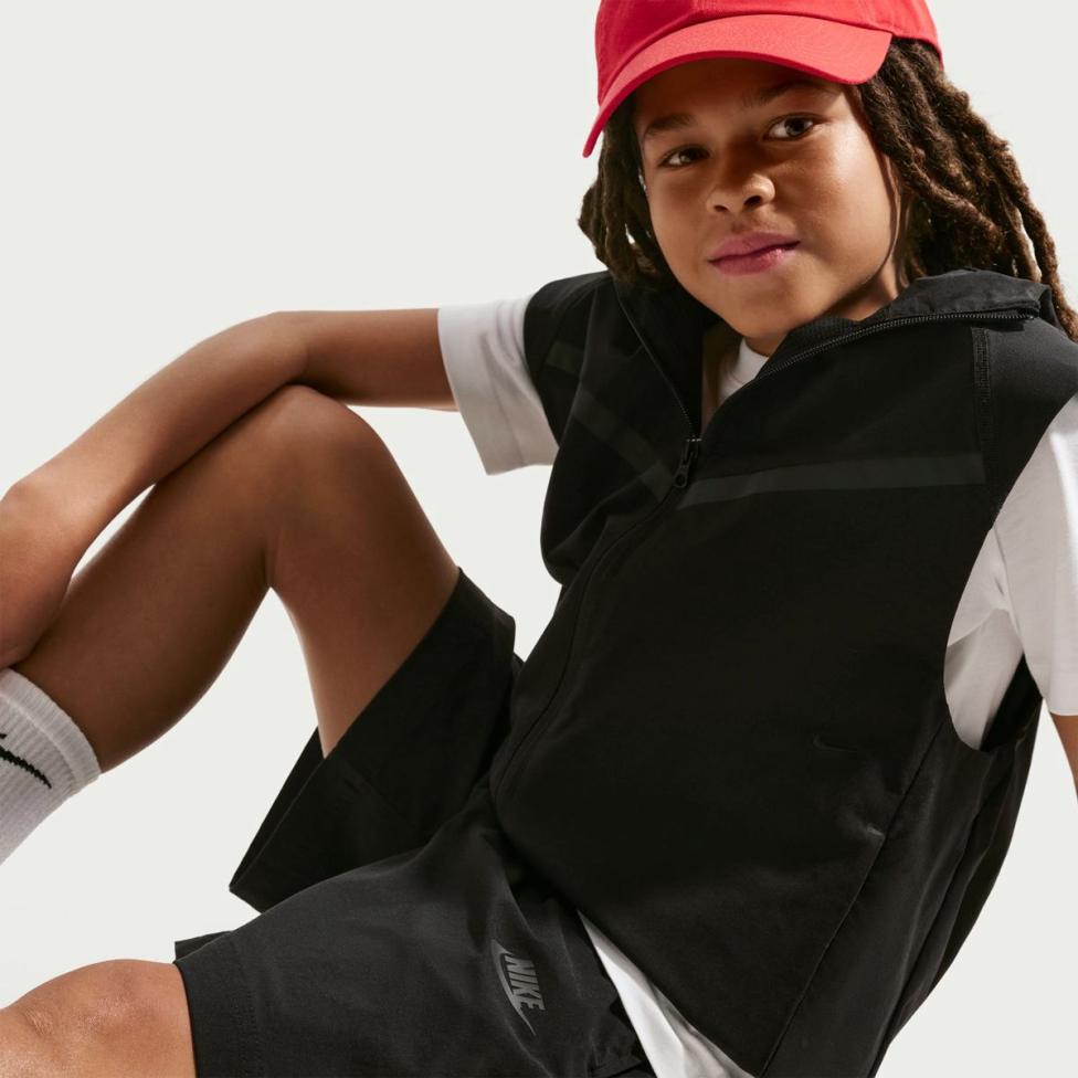 Дитячі шорти NIKE B NSW TCH WVN SHORT_image_3