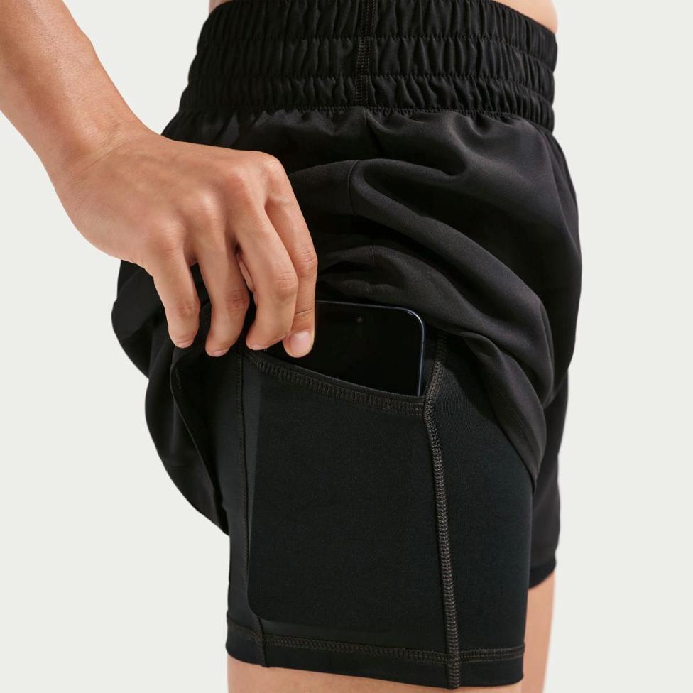 Жіночі шорти NIKE W NK ONE DF HR 3IN 2N1 SHORT_image_6