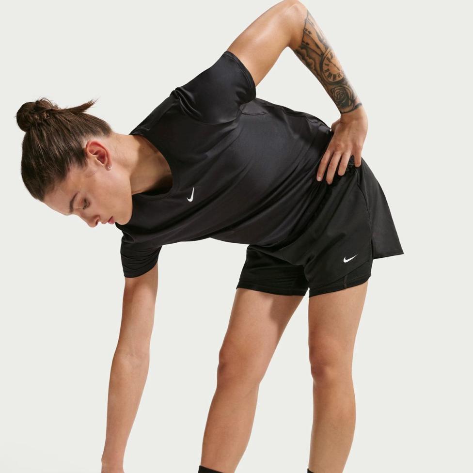 Жіночі шорти NIKE W NK ONE DF HR 3IN 2N1 SHORT_image_3