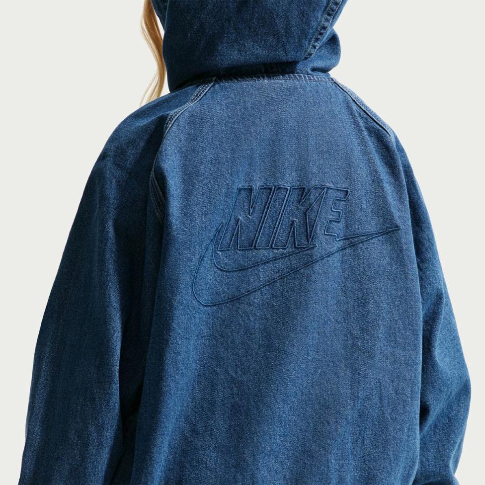 Детская толстовка NIKE K NSW WR DENIM FZ JACKET_image_4