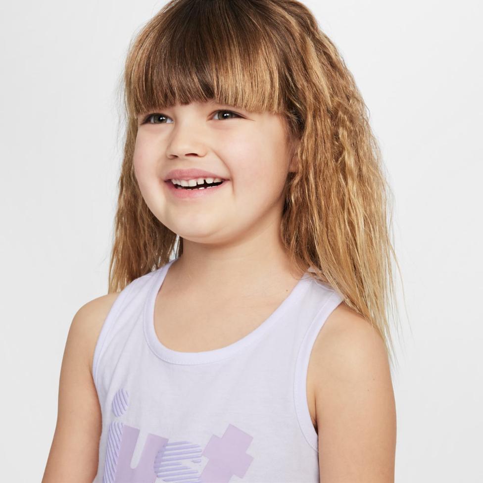 Детский набор:футболка,шорты NIKE NKG SUNNY SWOOSH TANK SHORT SE / NKG SUNNY SWOOSH TANK SHORT_image_4