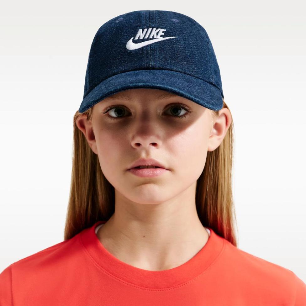 Дитяча кепка NIKE K NK CLUB CAP US CB DENIM_image_3