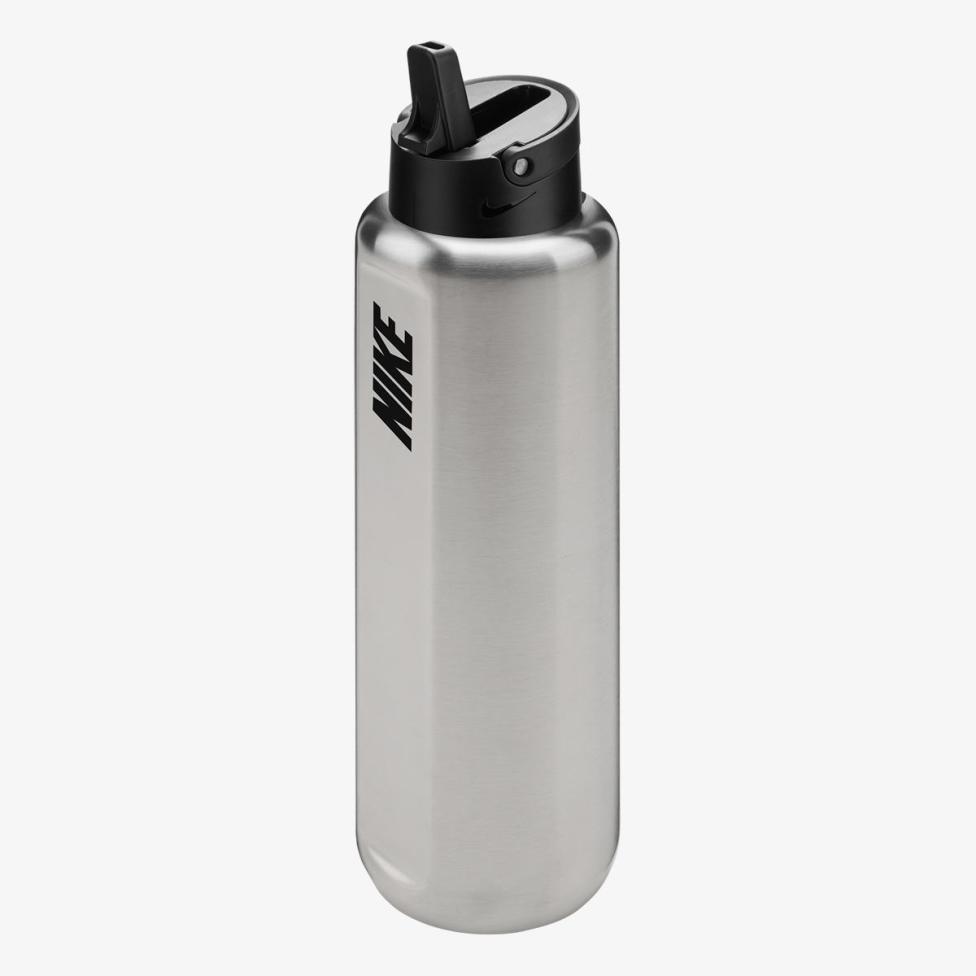 Пляшка NIKE SS RECHARGE STRAW BOTTLE 32 OZ RFSH BRUSHED STAINLESS STEEL/BLACK/BLACK 32OZ_image_3