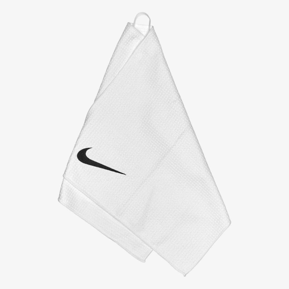 Полотенце NIKE CADDY GOLF TOWEL 2.0 WHITE/BLACK OSFM