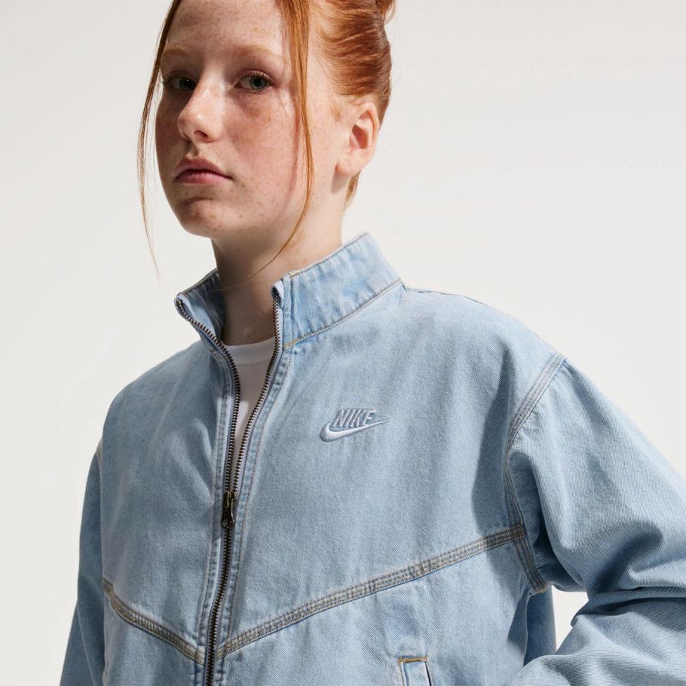 Жіноча толстовка NIKE G NSW WR DENIM JACKET_image_3