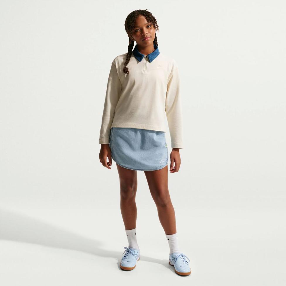 Жіноча спідниця NIKE G NSW DENIM SKIRT_image_4