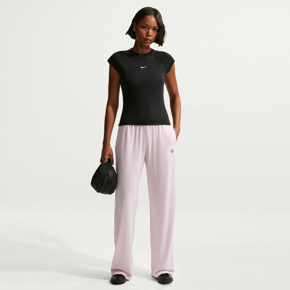 Жіноча футболка NIKE W NSW CHILL KNIT RIB SS TOP_image_4