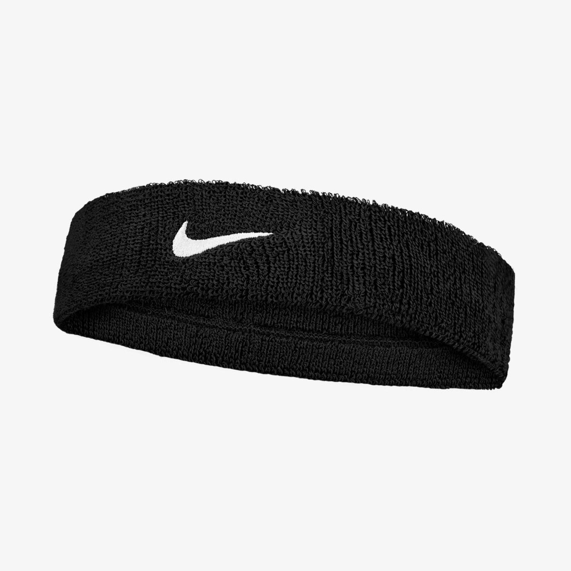 Пов'язка на голову NIKE SWOOSH CLASSIC HEADBAND BLACK/WHITE OSFM