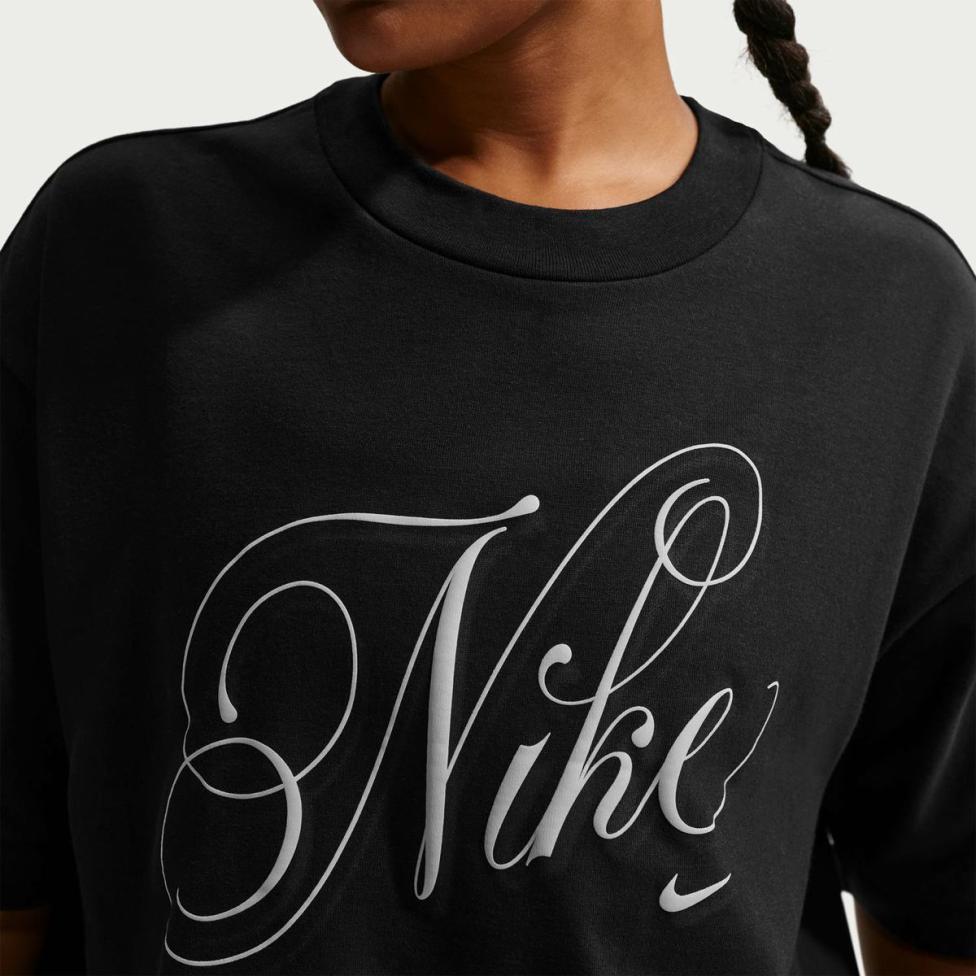 Женская футболка NIKE W NSW SS TEE BOXY SCRIPT_image_3
