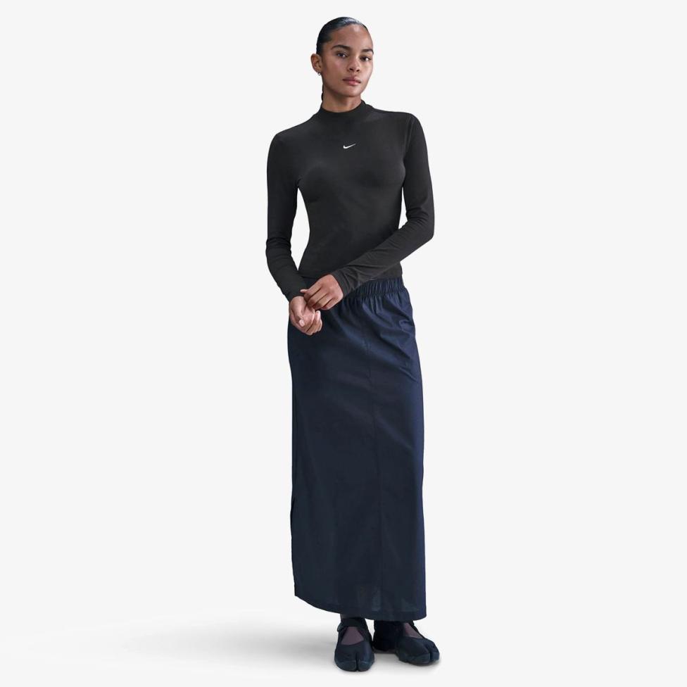 Жіноча футболка NIKE W NSW NK CHLL KNT MOCK TEE_image_4