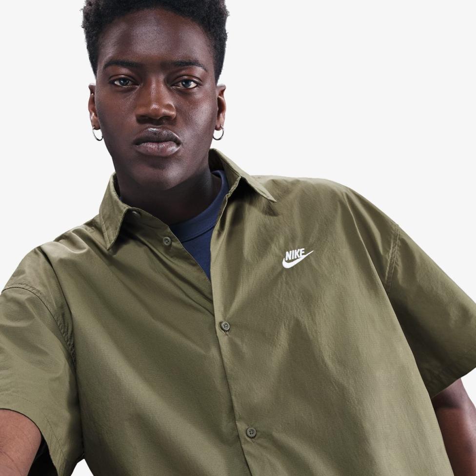 Чоловіча сорочка NIKE M NK CLUB SS BTN SHIRT OS_image_3
